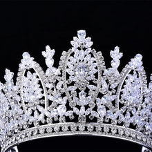 Princess Crown HADIYANA Classic Design Elegant Wedding Bridal Hair Jewelry