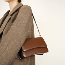 YANATARI underarm cowhide Genuine leather handbags women vintage shoulder bag