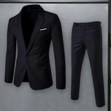 Slim Fit Business Outfit Stylish Men's Business Suit Set