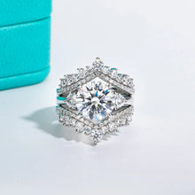 AnuJewel 4.6 Carat D Color Moissanite Diamond Engagement Wedding Ring