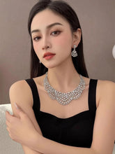 Elegantly Quality Dress Jewelry Luxury Necklace Earrings Sets