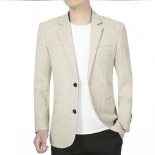 2024 New Men Suit Jacket Thin Blazers Spring Autumn Solid